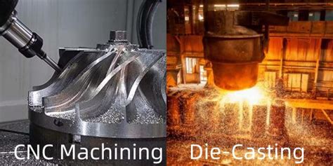 cnc machining vs die casting